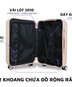 Vali du lịch Kingsun cao cấp size 20inch